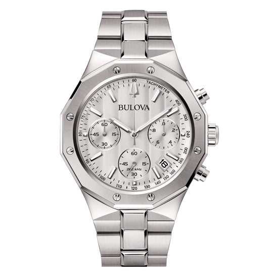 Orologio Bulova Octagon 96B408 Precisionist 262 Khz Cronografo Acciaio | Gioiellitosti.it